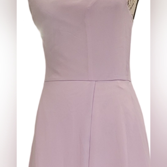 STUNNING SOFT LILAC FULL LENGTH GOWN. SIZE XS never worn - Picture 5 of 16